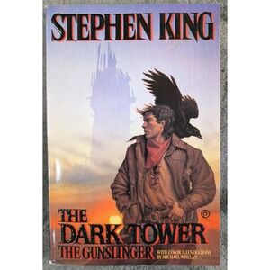 Stephen King Dark Tower Trilogy Plume PB Lot‎ Gunslinger Drawing Waste Lands...